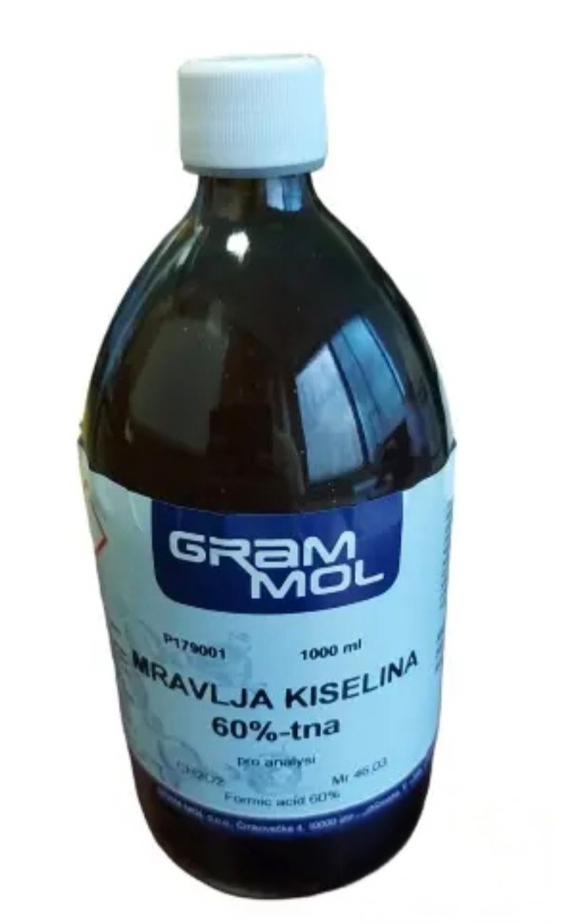 Mravlja kiselina 60% 1L
